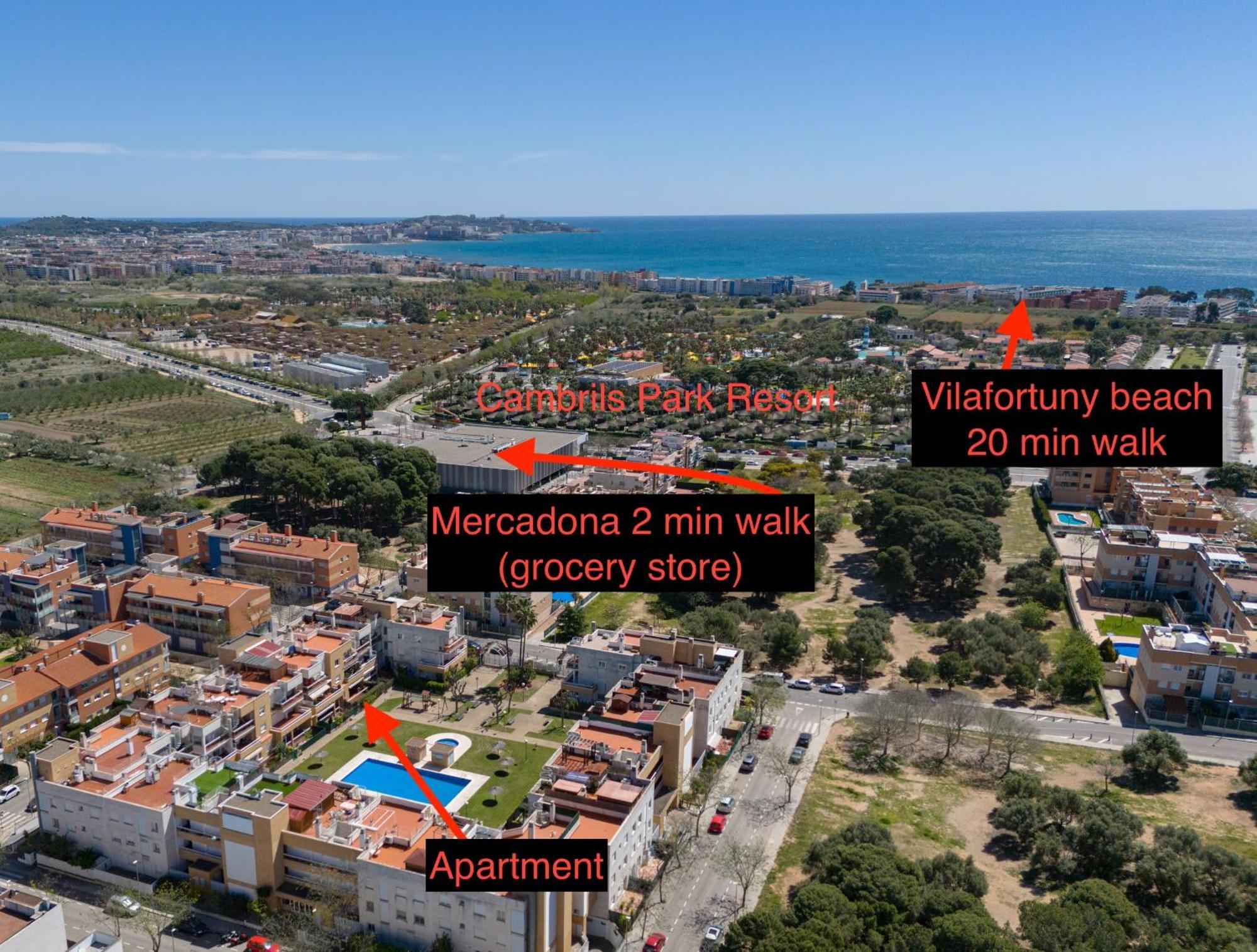 Appartamento Cambrils Haven:2Br+2Bth+Wf+Pool Esterno foto
